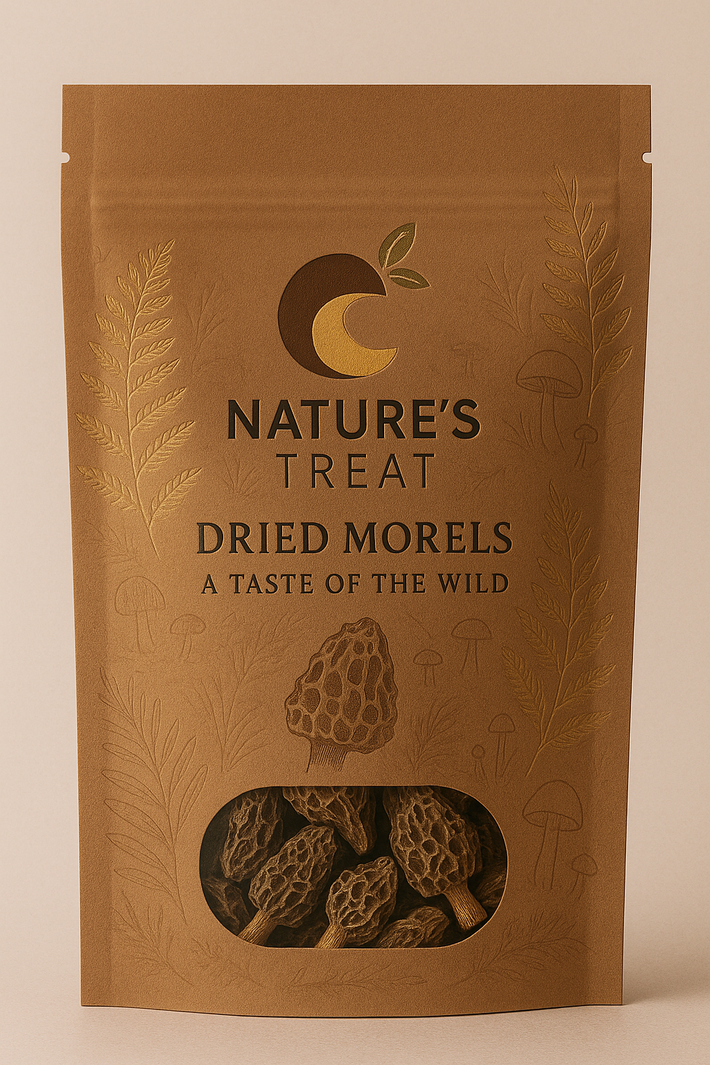 100% wild-foraged dried morel mushrooms from Bosnia – rare forest gold with deep, earthy flavor.
